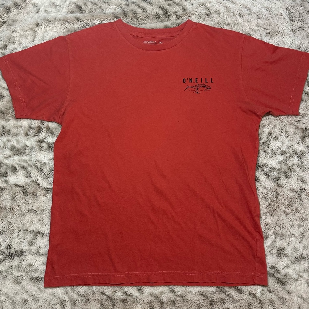O'Neill T-shirt Men Shedron color Graphic Print Crew Neck Short Sleeve
